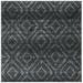 SAFAVIEH Adirondack Lecia Geometric Area Rug Dark Grey/Grey 4 x 4 Square