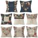 Christmas Decorations Pillow Covers Christmas Throw Pillow Cases Merry Christmas Cushion Cases 18x18 Inch Home Decoration