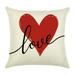 FFENYAN Valentine s Day Gift Valentines Day Pillow Covers Valentines Day Decor For Home Love Heart Gnomes Happy Valentine Pillows Decorative Throw Pillows Valentines Day Decorations