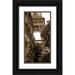 Maihara/Watt Jeff/Boyce 14x24 Black Ornate Wood Framed with Double Matting Museum Art Print Titled - La Tour Eiffel II - Eiffel Tower II