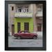 Framed Print: Old Cars And Old Facades In Havana Cuba 2010