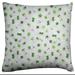 Cotton Butterfly Print Floral Decorative Throw Pillow/Sham Cushion Cover Green