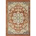 Loomaknoti Malanie Charler 2 x 3 Red Oriental Indoor Accent Rug