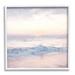 Stupell Industries Crashing Beach Waves Morning Sunrise Photograph White Framed Art Print Wall Art Design by Ann Bailey