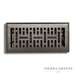 Sierra Grates 4â€� x 12â€� Metro Design Metallic Bronze Finish Floor Register with Air Filter