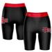 Women's Black/Red Arkansas State Red Wolves Logo Bike Shorts