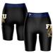 Women's Black/Navy FIU Panthers Logo Bike Shorts