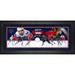 Alexander Ovechkin Washington Capitals Framed 10" x 30" GR8 Chase Panoramic with a Piece of Game-Used Net - Limited Edition 888