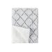 London Fog Faux Fur Throw Faux Fur in Gray | 60 H x 50 W in | Wayfair 783048200624