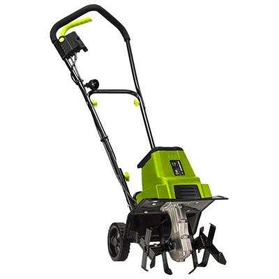 Earthwise 12" Corded Electric Tiller / Cultivator with Convertible Tines TC70090 - 120V, 60Hz, 9 Amp