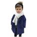 Toddler Girls Coat Baby Notched Plaid Boys Trench Kids Elegant Double Wool Collar Coat Coat Jacket Boys Coat jacket Kids Jacket with Hood Kids Hunting Jacket Winter Coats for Boys Size 10/12