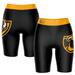 Women's Black/Gold VCU Rams Plus Size Logo Bike Shorts