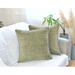 Gracie Oaks Soft Chenille Throw Pillow Covers w/ Stitched Edge Chenille in Green | 22 H x 22 W in | Wayfair 1E90A918A1B2454AB579E6BA4D60B58D