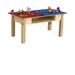 Wood Designs Time-2-Play Table Wood/Plastic in Black | 14.5 H x 35 W x 15.5 D in | Wayfair TPRES14-SRB