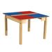 Wood Designs Time-2-Play Table Wood/Plastic in Black | 22.5 H x 35 W x 15.5 D in | Wayfair TPSQT22-PRB