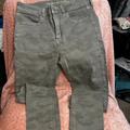 American Eagle Outfitters Jeans | American Eagle Hi-Rise Jegging Camo (Size 8 Reg) | Color: Green/Tan | Size: 8