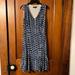 Nine West Dresses | Black/Blue/White Size 10 None West Dress | Color: Black/Blue | Size: 10