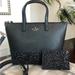 Kate Spade Bags | Kate Spade Black Glitter Purse Set | Color: Black | Size: Small