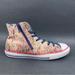 Converse Shoes | Converse Side Zip Hi Top Multicolor Blue Red Sneakers Women Size 7.5 647648c | Color: Red/White | Size: 7.5