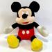 Disney Toys | Mickey Mouse Plush Piggy Bank | Color: Black/Red | Size: 9”