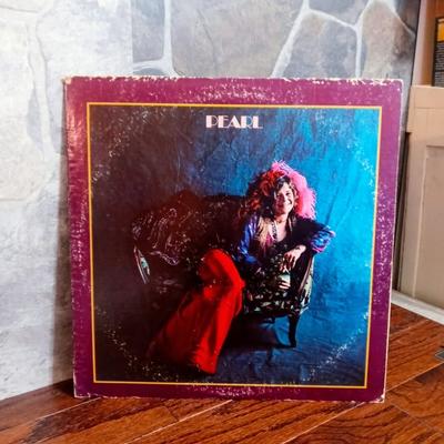 Columbia Media | Janis Joplin Pearl First Pressing Vinyl Record Kc 30322 1971 | Color: Blue | Size: Os