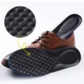 Semelles intérieures en cuir pour chaussures pour hommes coussin de chaussures doux respirant