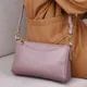 Mini pochette en cuir véritable pour femme petit sac à bandoulière sac à main de luxe sac à main