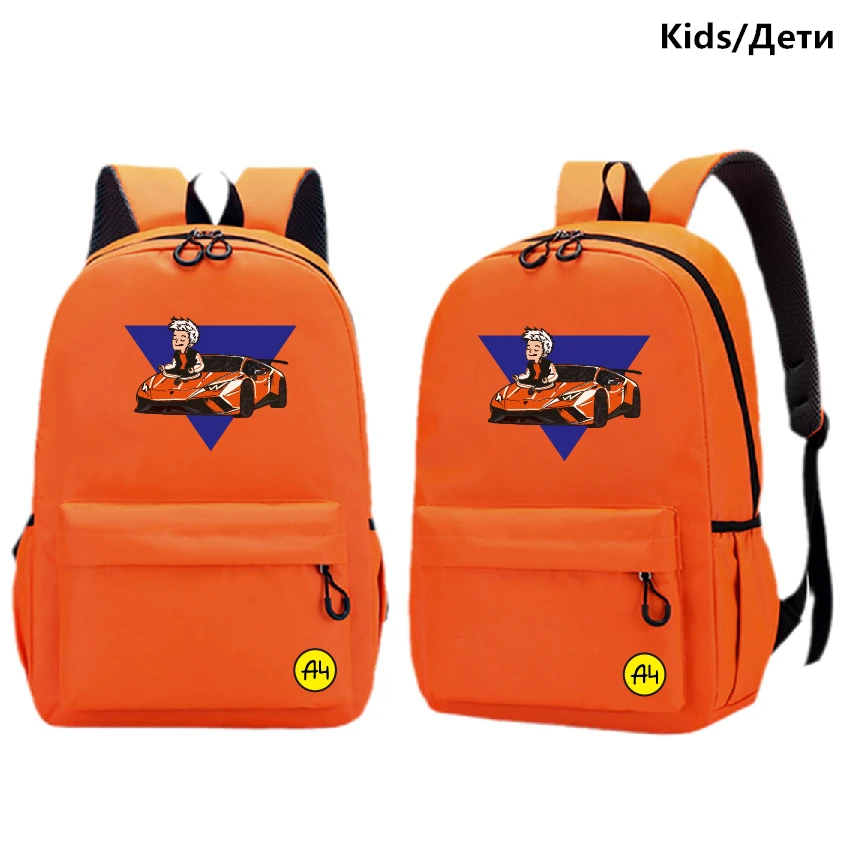 Vlad – sac à dos a4 avec Logo, sac d'école Cool pour garçons et filles, sac de voyage à la mode pour jeunes