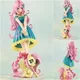 Figurines My Little Pony fluttershy Twilight pour filles jouets miniatures scintillants