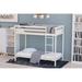 Viv + Rae™ Kendal Twin over Twin Standard Bunk Bed Wood in White | 64.4 H x 41.5 W x 78 D in | Wayfair C07283AA0B4E401597B6A0EAA2DA9929