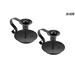 SR-HOME Iron Candle Holders, Candlestick Holders For Taper Candle Metal in Black | 2.9 H x 4.4 W x 4.4 D in | Wayfair SR-HOME45e528a