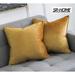 SR-HOME Pack Of 2 Decorative Throw Pillow Cover Soft Pillowcase Solid Square Cushion Case For Sofa Bedroom Car | 16 H x 16 W in | Wayfair
