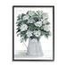 Stupell Industries Dog Flower Bouquet Framed Giclee Texturized Wall Art By Cindy Jacobs_aq-454 in Brown/Gray/Green | 20 H x 16 W x 1.5 D in | Wayfair