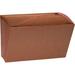 Business Source Legal Recycled Expanding File - 8 1/2 x 14 - 21 Pocket(s) - Brown - 30% Recycled - 1 Each | Bundle of 5