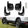 Xotic Tech 4PCS Front & Rear Mud Flap Splash Guards Fender Flare Mudguard Dirt Slush Trap Protector w/Hardware Accessories Full Set Compatible with Compatible with Honda CR-V 2007-2011