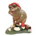 Trinx Idabelle Duffer Frog Golfing Figurine Resin/Plastic in Brown | 12.5 H x 11.5 W x 7.5 D in | Wayfair 7E1EA52FBAB84B3584C35BE7DF0BAA10
