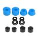 PU Skateboard Bushing Replacement Spare Parts Nuts Truck Skateboard Blue