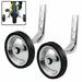 Bike Training Wheels Thicken Stronger Flash Mute Wheel Adjustable Stabilizer Suitable for 12/14/ 16/18/ 20/ inch Single Speed Bike