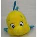 Vintage Little Mermaid Flounder Plush Yellow Fish Walt Disney World DisneyLand New