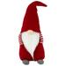 Northlight 20 Red and White Hands in Pocket Boy Christmas Gnome Decoration