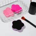 Polymères de lavage de maquillage en silicone éponge outils de lavage nettoyant de brosse de