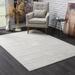 Rug Branch Transitional Modern Grey Beige Indoor Area Rug - 4x6