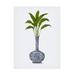 Fab Funky Chinoiserie Vase 3 With Plant Canvas Art