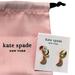 Kate Spade Jewelry | Nwt Kate Spade Fruit Salad Grapefruit Huggies Hoop Earrings | Color: Gold/Pink | Size: Os