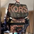 Michael Kors Bags | Camo & Custom Michael Kors Cooper Mens Backpack With Monogram | Color: Black/Green | Size: Os