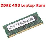 DDR2 4GB Laptop Ram Memory 667Mhz PC2 5300 SODIMM 1.8V 200 Pins for AMD Laptop Memory