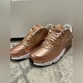 Nike Shoes | Nike Air Max 90 Se Rose Gold Size Us 5.5 Y | Color: Gold | Size: 5.5bb