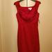 Jessica Simpson Dresses | Jessica Simpson Red Satin Dress | Color: Red | Size: 6