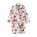 Toddler Kids Baby Boys Girls Print Bathrobes Hooded Warm Flannel Night Robe Sleepwear Cute Warm Pajamas Robe Boys Night Suits Size 6 Little Boy Dinosaur Pajamas Little Boys Night Suit Kids Boys