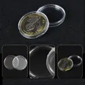 Boîte de rangement de Capsules de pièces commémoratives 100 pièces de Collection de 16mm